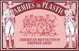 American Revolution British Army Infantry (20) 1-32 Armies in Plastic