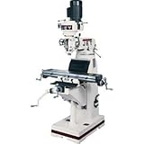 8 x 36 Table, R - 8 Taper, 1 - 1/2 HP, 1 Ph, 115/230V Vertical Milling Machine