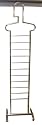 Deluxe Men's Clothes Stand with Chrome Finish