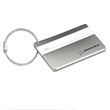 Silver Luggage Tag