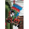 Bucilla 18 Inch Christmas Stocking Applique