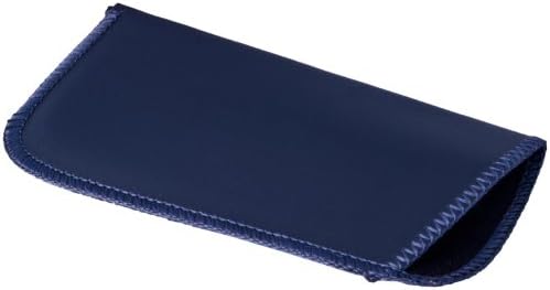 Shop561 Soft Eyeglass Case Navy Blue