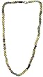 Flourite Jewelry Semi Precious Gemstone Necklace 17 inches (fluorite007)