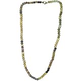 Flourite Jewelry Semi Precious Gemstone Necklace 17 inches (fluorite007)