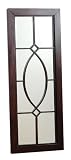 Review Square Nest 41346 / Square Nest Chocolate Brown Rectangular Mirror