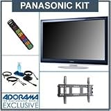 Panasonic TC-L42D2 42 inch Viera LED Full HDTV,1080 Resolution, with Advanced Accessory Kit (2 HDMI Cables, 1 RGB Cable, 1 Audio Cable, Plasma / LCD Clean Kit, Monster 6 Outlet Surge Protection, TV Wall and Ceiling Mount)