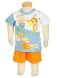 Bebini Giraffe Theme Shorts Set