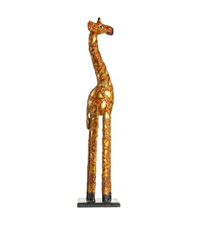 Concept Luxury Elemento Decorativo Giraffe Dorato