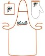 Miami Dolphins Grilling Apron Set - Football Sports Merchandise