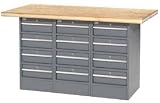 12 Drawer Workbench-Shop Top
