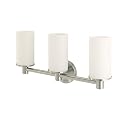 Gatco 1687 Latitude II Triple Sconce, Satin Nickel