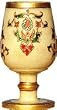 ShalinCraft Unique Gift in Miniature Style On Marble Glass Created By Folk Artist Of Rajasthan(mglass010)