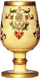 ShalinCraft Unique Gift in Miniature Style On Marble Glass Created By Folk Artist Of Rajasthan(mglass010)
