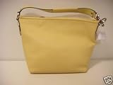 COACH LEATHER SARAH SHOULDER BAG F 13094 Canary 31YF7T88 PL. SL160 COACH LEATHER SARAH SHOULDER BAG F 13094 Canary