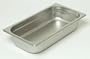 Stainless Steel Steam Hotel Pan Third Size - 2-1/2"D