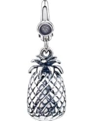 Sterling Silver Pineapple Charm: 17X08 mm