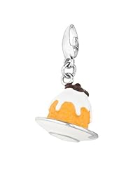 Sterling silver and Enamel FROSTED PASTRY (Charm)