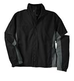 NEW Sport-Tek - Micro-Tek Convertible Jacket Black/Steel-L