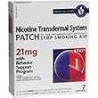 Novartis Nicotine Transdermal System Stop Smoking Aid Patch, Step 1, 21 mg - 7 Ea