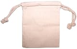 ECO FRIENDLY MUSLIN BAGS 4' X 5' Kitchen & Housewares