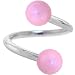 Jewelry : Light Pink MIRACLE BALL Spiral Twister Belly Ring