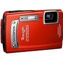 Olympus TG-320 14MP Touch Series Camera with 3.6x Optical Zoom (Red)