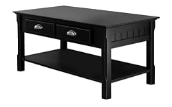 Winsome Wood Black Coffee Table