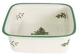 Spode Christmas Tree Square Rim Dish, Large