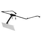 uxcell 眼鏡拡大鏡 ルーペ 読書眼鏡 メガネクリップ 1.5倍 2.5倍 3.5倍 7.5 x 2.8cm