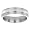 Titanium Comfort Fit Men's Wedding Band, 6mm