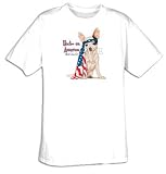 HECHO EN AMERICA Chihuahua Patriotic Funny Dog T-shirt