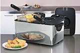 Bush FC043 TWIN Basket ST/Steel Silver Deep Fryer