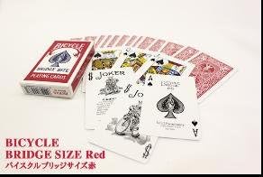 Bicycle BICYCLE playing cards bridge size Red