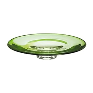 Kosta Boda Sound Dish, Green by Kosta Boda