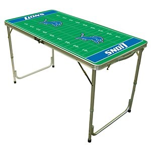 Detroit Lions 2x4 Tailgate Table