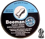 Beeman Kodiak Match Extra Heavy .177 Cal, 10.6 Grains, Pointed, 500/Tin