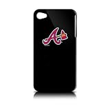 Tribeca FVA3184 Varsity Jacket Solo - iPhone 4 - Atlanta Braves - Black