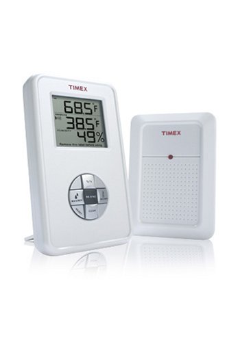 Timex TX6010 Wireless Electronic Indoor/Outdoor Thermometer with Hygrometer