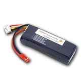 11.1V 900mAh 25C LIPO Battery Pack by Tenergy