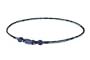 Phiten Star Necklace, Navy/Gray , 18"