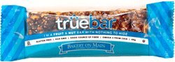 Bakery On Main Barres de céréales True Bar - Fruit et noix - 40 g (Lot de 12) 