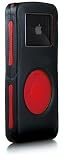 iSkin DUON-B2R2 Duo case for iPod® Nano - Phantom Rave. (Black Outer, Red Inner)