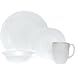Corelle Livingware 16-Piece Dinnerware Set, Service for 4, Winter Frost
