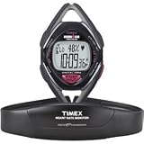 Timex - T5K219HE Ironman Race Trainer - Montre Homme - Cardiofr&eacute;quencem&egrave;tre num&eacute;rique - 50 Lap - 10 entrainements m&eacute;morisables - Bracelet r&eacute;sine noir - technologie ANT+Sport