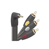 AudioQuest audio video cable - mini to RCA plugs 2m (6.56') video and stereo combo