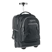JanSport Driver 8 Wheeled Backpack in Black