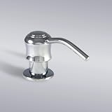 Decor Star SD-001-TC Kitchen Bathroom Sink Soap or Lotion Pump Dispenser Chrome