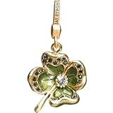 Jay Strongwater Lucky Clover Charm