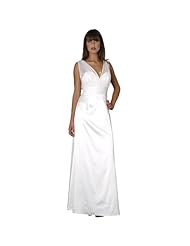 Charmeuse/Rayon/Satin/Silk Beaded Slit Evening Dress 