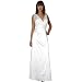 Ivory Stretch Satin Evening Dress by Sean Collection (70064)